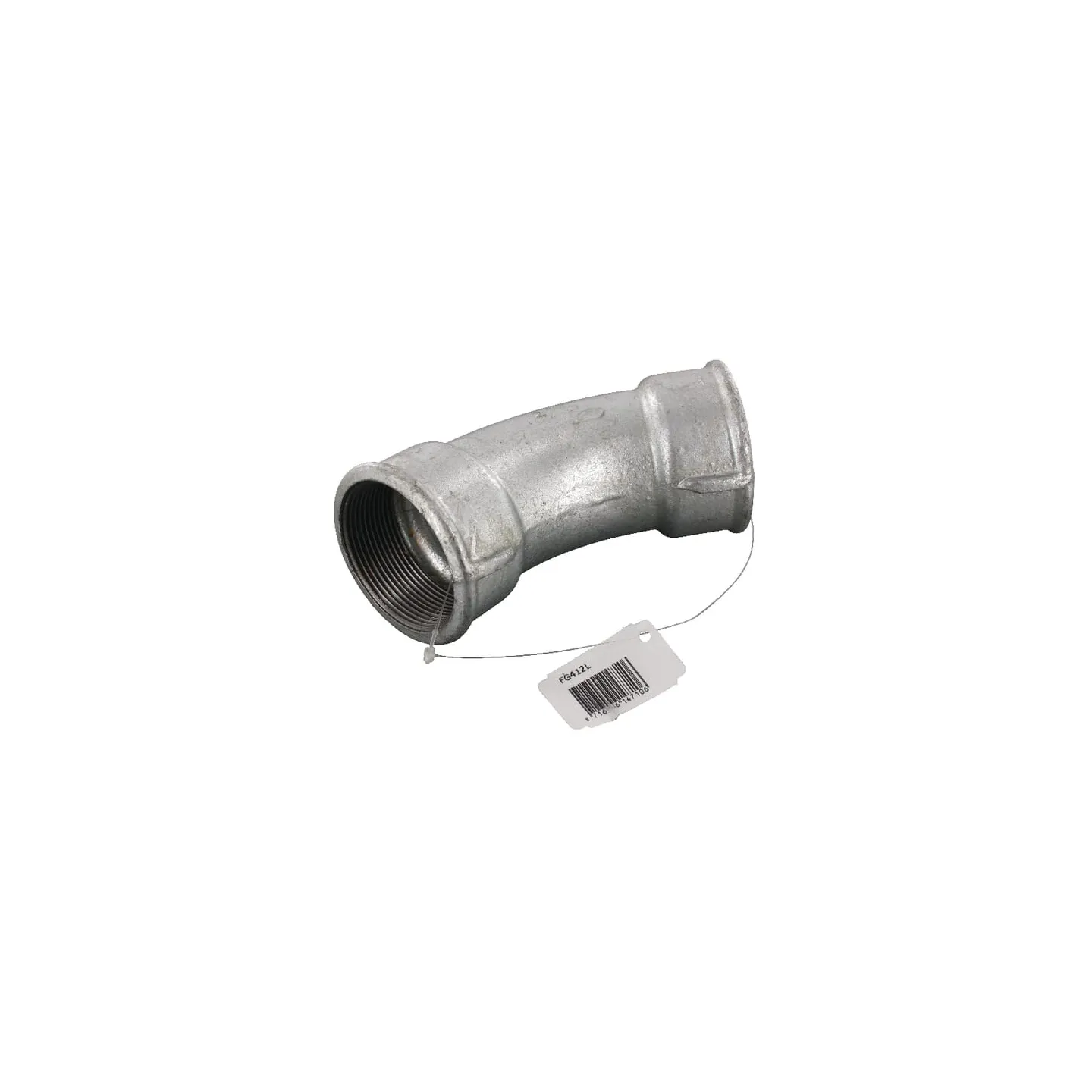 Elkonis 45° galv. 2xF 2 FG412L AGRALV