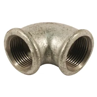 Elbow 90Â° galv. f/f 2 1/2  FG90212 AGRALV