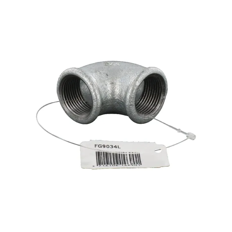 Elbow 90Â° female zn. 3/4  FG9034L AGRALV
