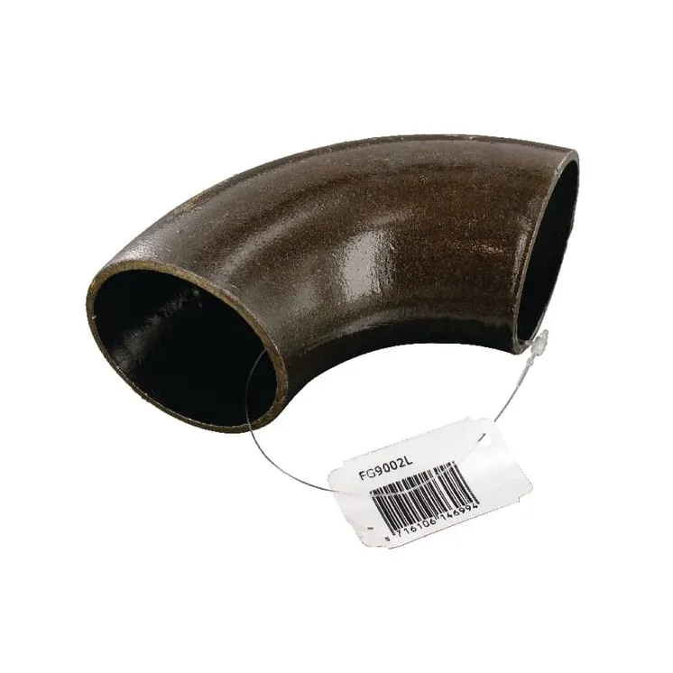 Weld-on bend 90Â° blck. 2  FG9002L AGRALV