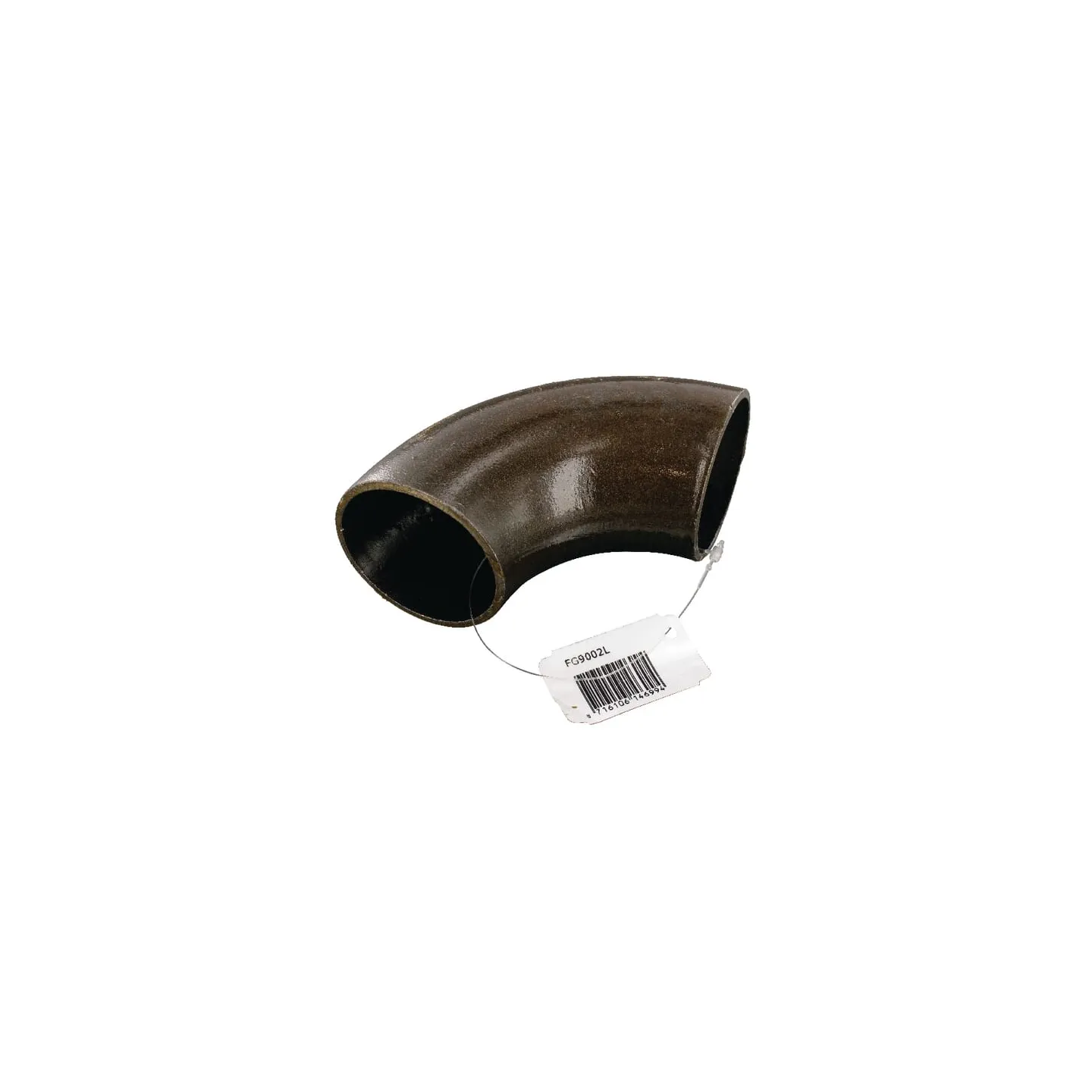Weld-on bend 90Â° blck. 2  FG9002L AGRALV