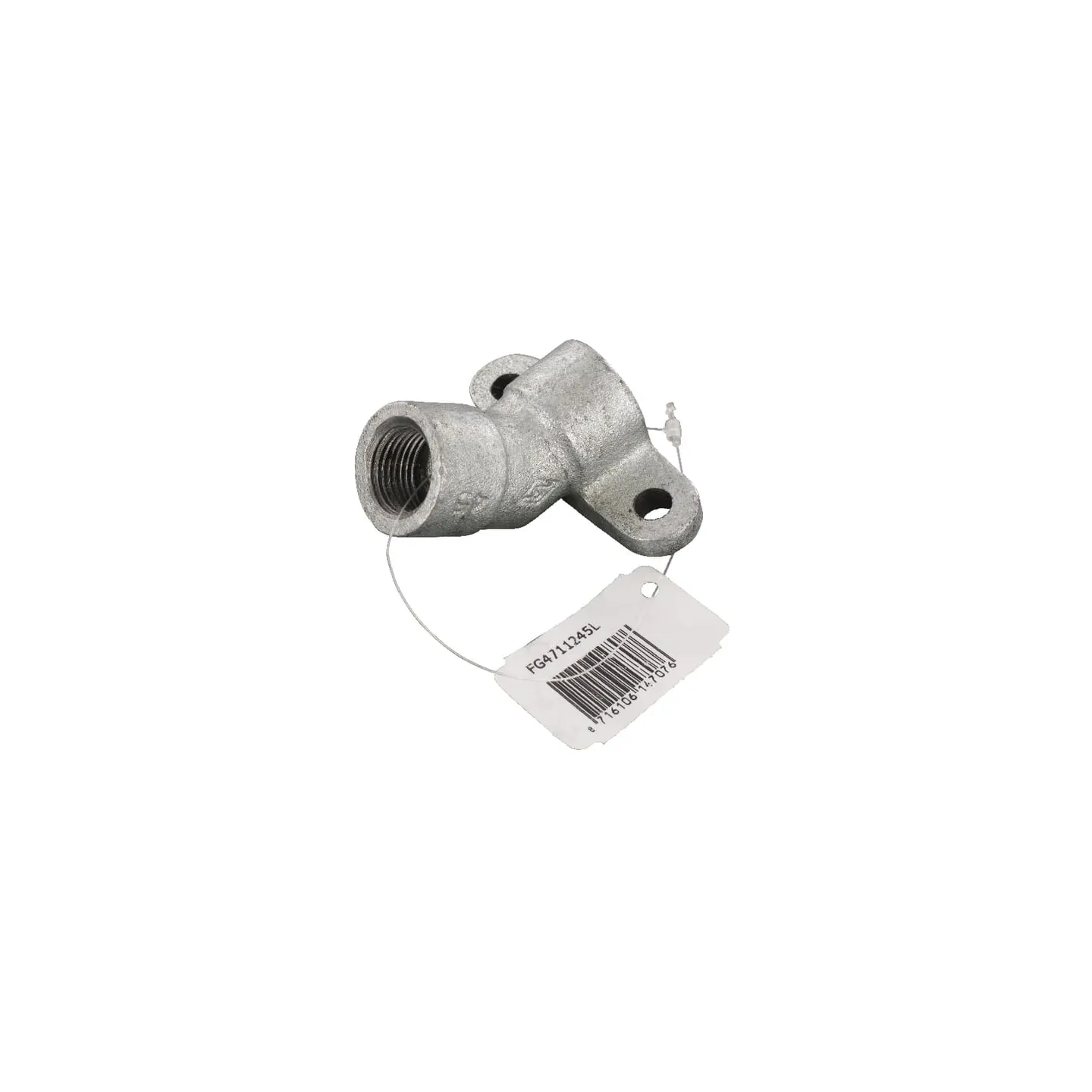 Wall plate 45Â° female/female 1/2  FG4711245L AGRALV