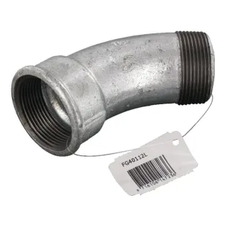Bend 45Â° female/male zn. 1 1/2  FG40112L AGRALV