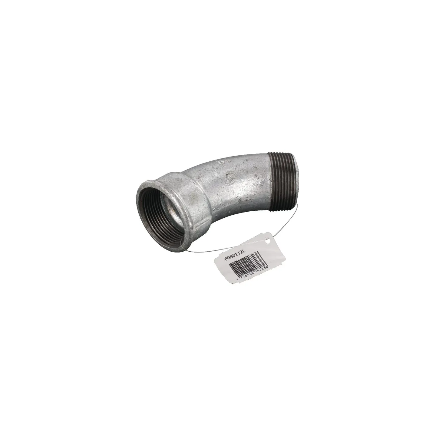 Bend 45Â° female/male zn. 1 1/2  FG40112L AGRALV