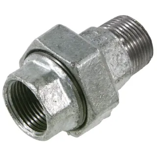 Coupler galvanized F/M 2 1/2  FG341212 AGRALV