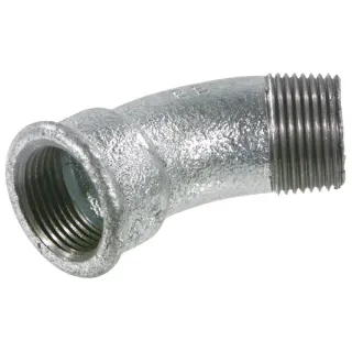 Elkonis 45° galv. f/m 1 1/2 FG40112 AGRALV