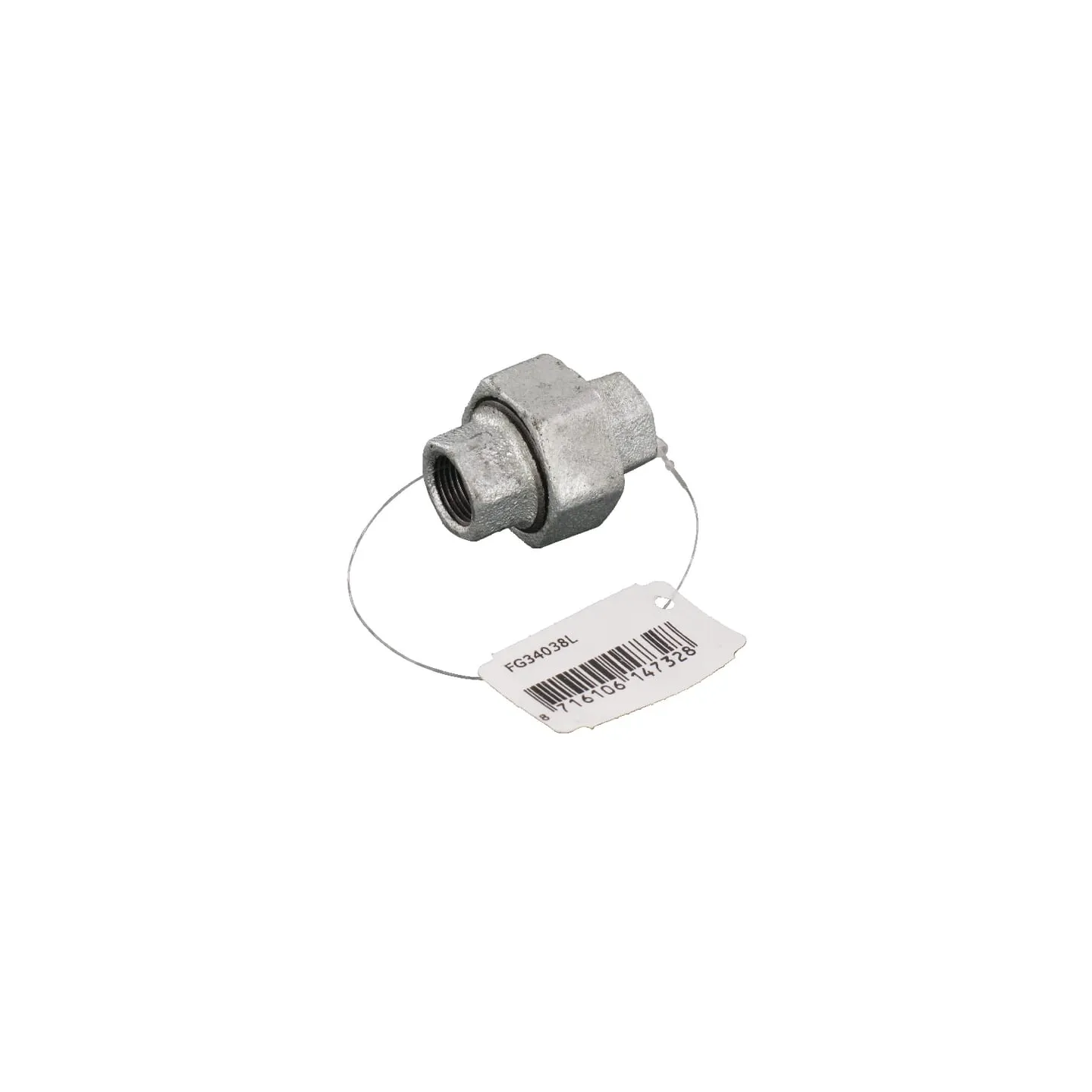 Coupling female zn. 3/8  FG34038L AGRALV