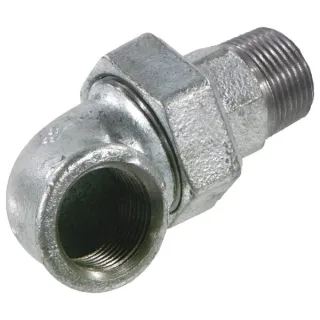 Coupling 90Â° galv. F/M 1 1/4  FG98114 AGRALV
