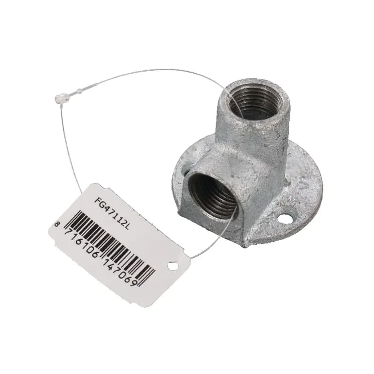 Wall plate 90Â° female zn. 1/2  FG47112L AGRALV