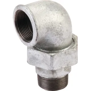 Coupling 90Â° galv. F/M 1 1/2  FG97112 AGRALV