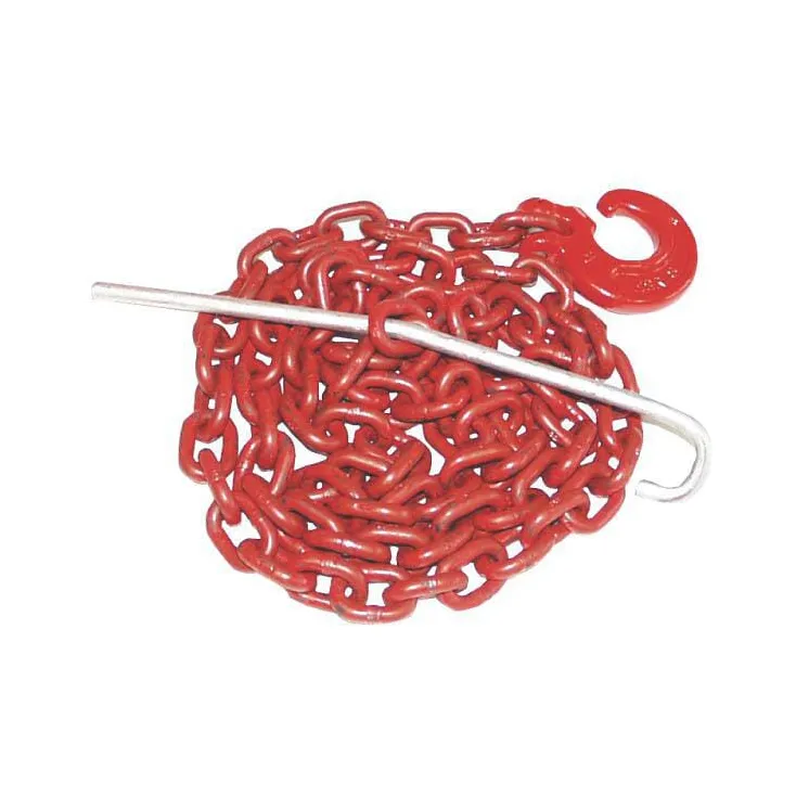 Towing chain round 8mm/2.5m G 80  FW341825 AGRALV