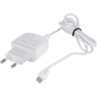 Dubultais lādētājs 230V USB+USB-C GSM71 AGRALV