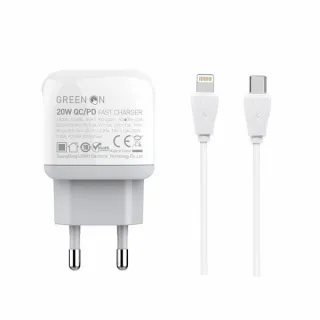 Dubultais ātrais lādētājs 20W 230/12V GSM60 AGRALV