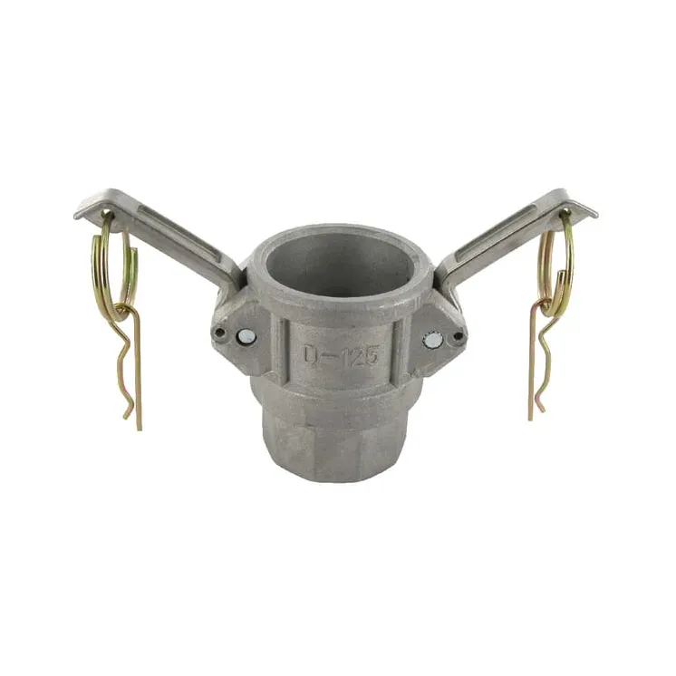 Camlock D female, 1 1/4 female thread, aluminium  HCN100DAL032 AGRALV