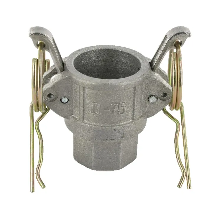 Camlock D female, 3/4 female thread, aluminium  HCN100DAL019 AGRALV