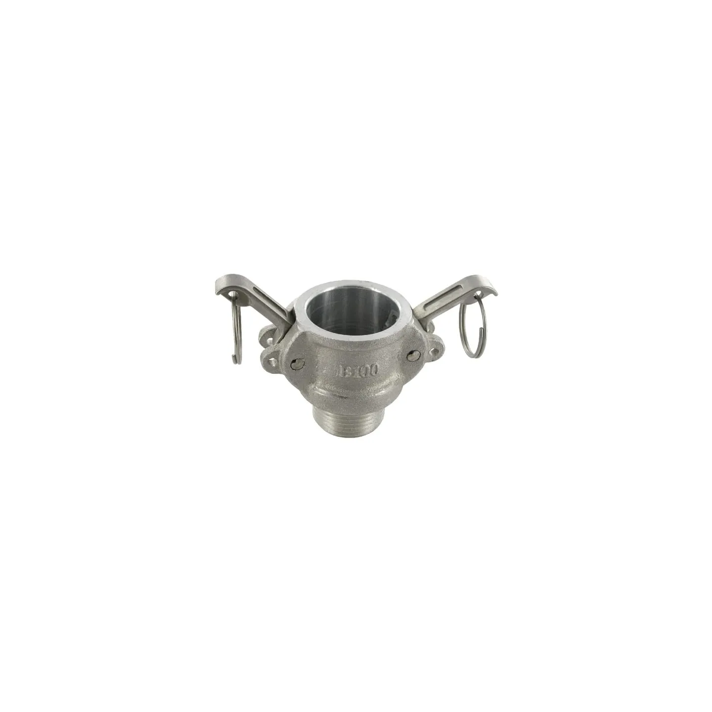 Camlock B female, 1 male thread, aluminium  HCN100BAL025 AGRALV