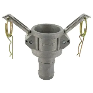 Camlock C female, 1 1/4 hose end, aluminium  HCN100CAL032 AGRALV