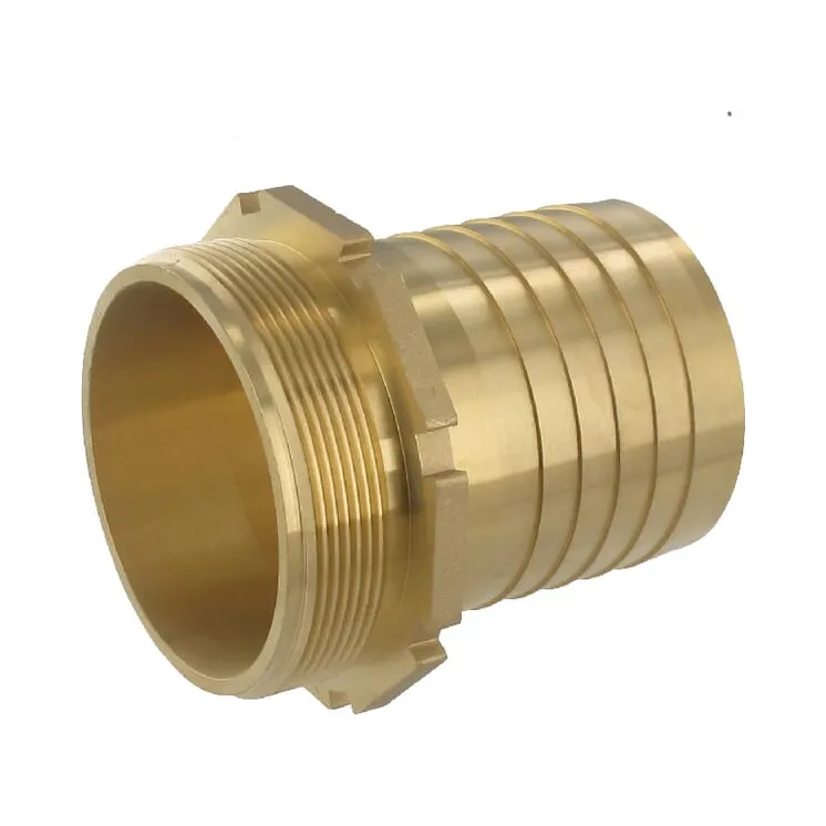 Brass swage cplng 75mm 3out.  HCN120HBR075075 AGRALV 93520206030075