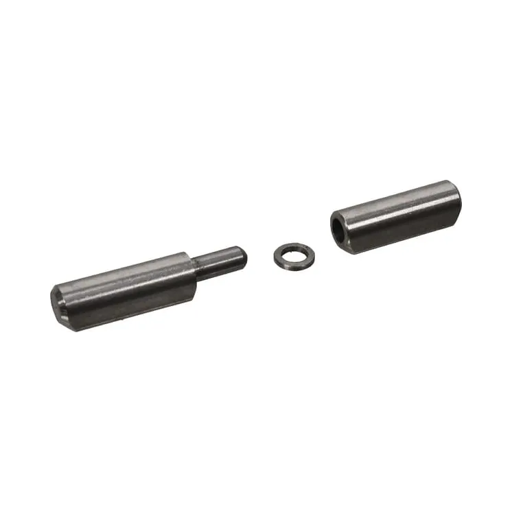 Weld-on hinge 80 mm S.S.  HS762852RVS AGRALV