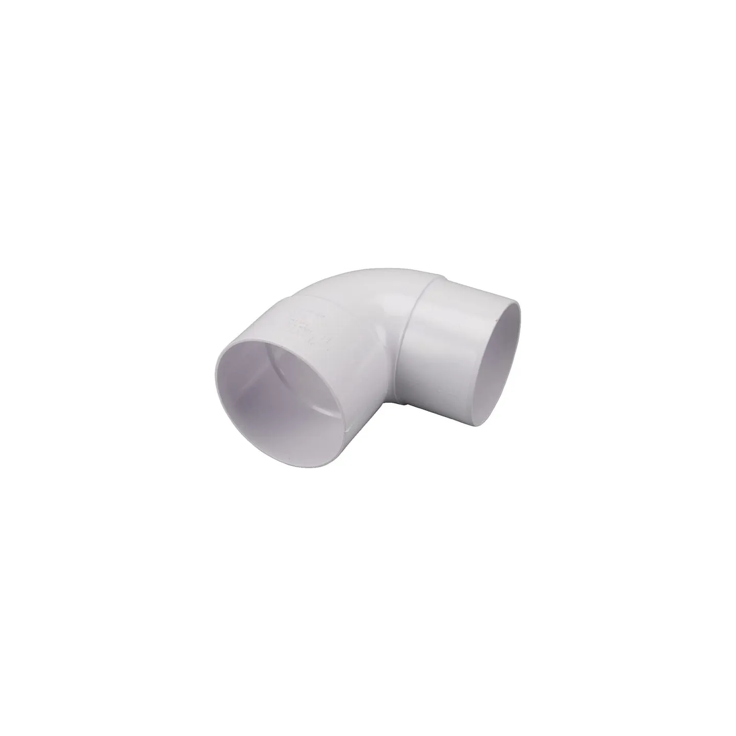 PVC elkonis 80 mm 87° balts HWA180801W AGRALV
