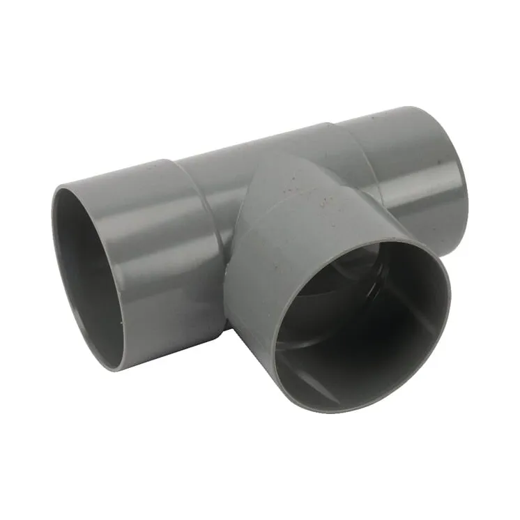 PVC T Piece 80 mm grey  HWA380801G AGRALV