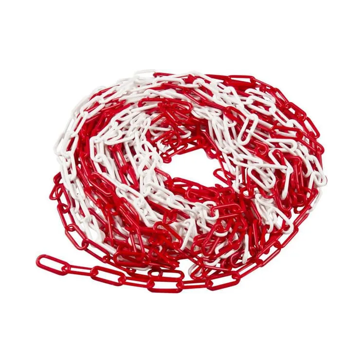 Chain 6mm x 41mm Plastic red/white  KK150006 AGRALV KK60