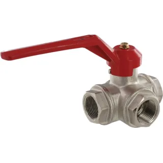 Ball valve T 1 IT/IT 3-way  KS31T AGRALV