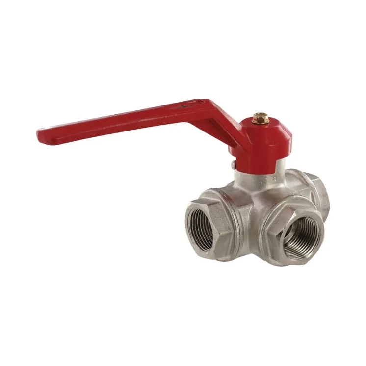 Ball valve T 1 IT/IT 3-way  KS31T AGRALV