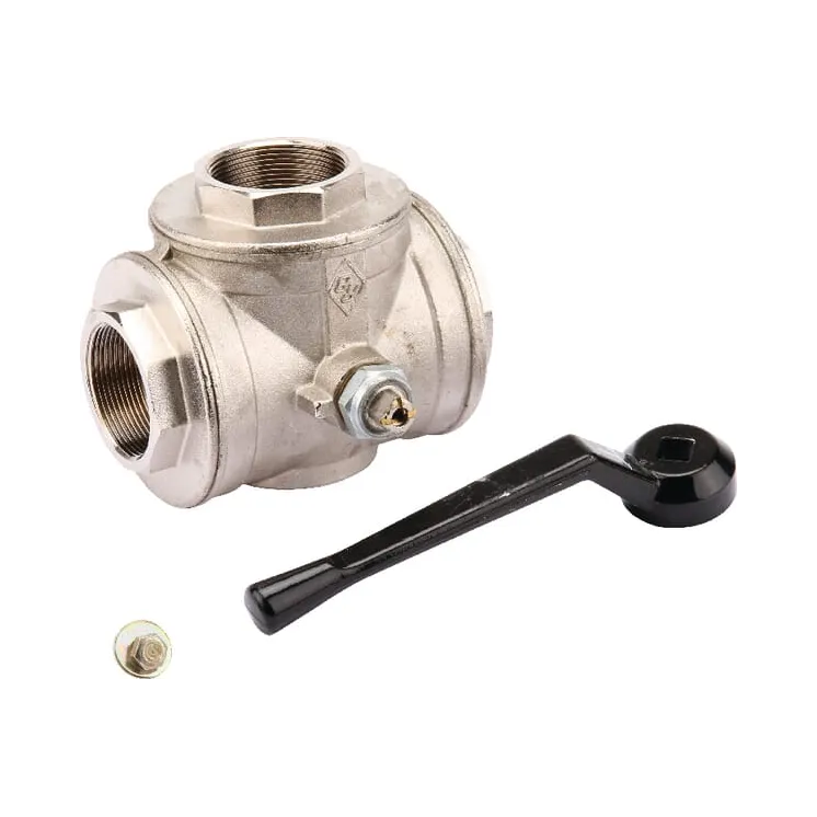 Ball valve T 2 IT/IT 3-way  KS32T AGRALV