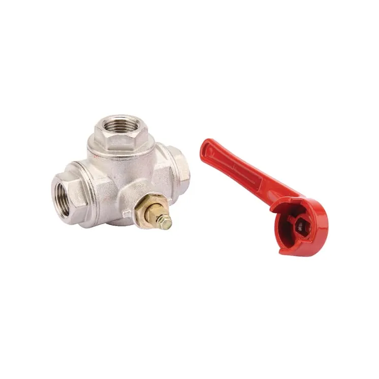 Lodveida vārsts T 1/2 IT/IT 3-way KS312T AGRALV