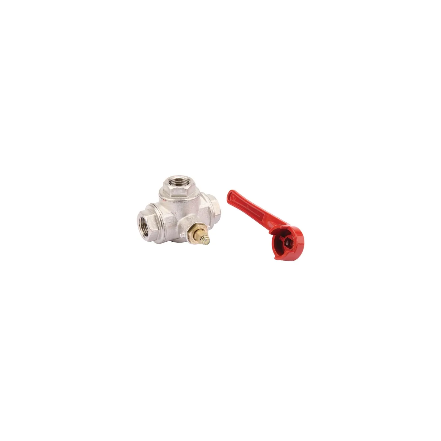 Ball valve T 1/2 IT/IT 3-way  KS312T AGRALV