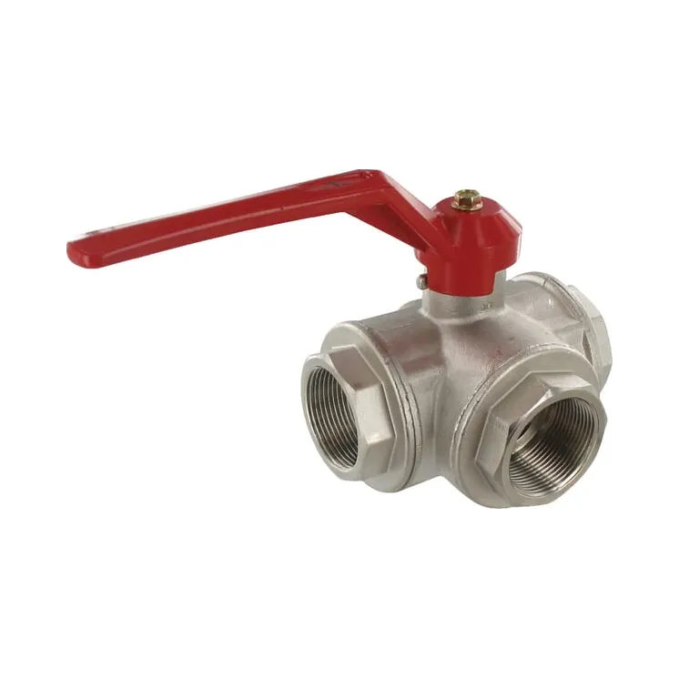 Ball valve L 11/2 IT/IT 3-way  KS3112L AGRALV