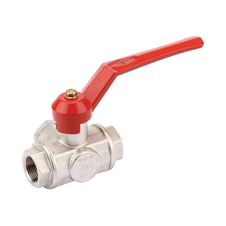 Ball valve T 3/4 IT/IT 3-way  KS334T AGRALV