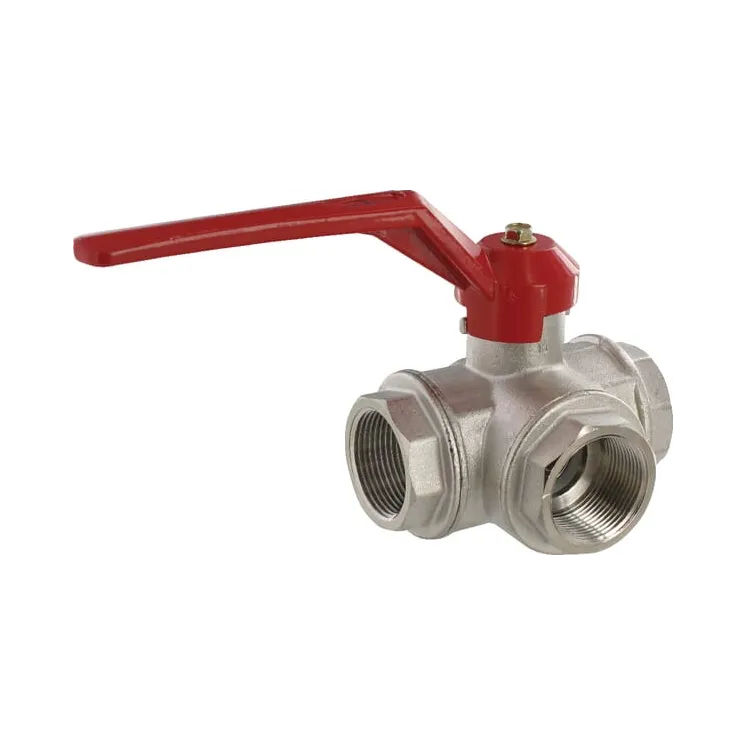 Ball valve L 11/4 IT/IT 3-way  KS3114L AGRALV