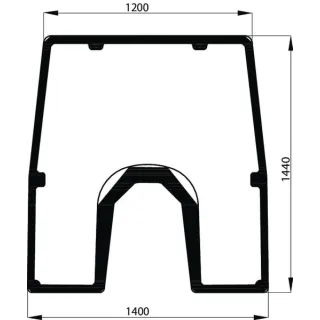 Windscreen  L173349N AGRALV
