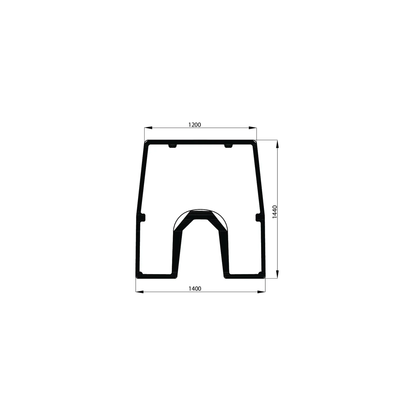 Windscreen  L173349N AGRALV