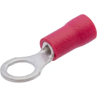Ring connector, red, 0.5-1mmÂ² 6mm  LA9165P001 AGRALV