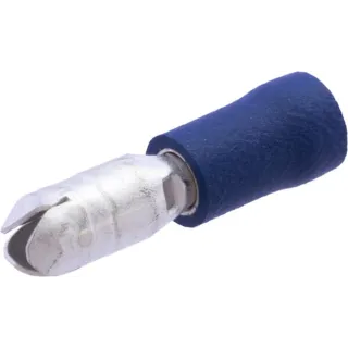 Bullet connector male, blue, 1.5-2.5mmÂ² 5mm  LA9025P001 AGRALV