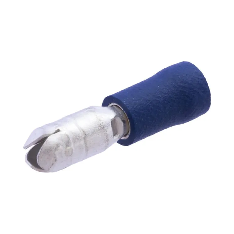 Bullet connector male, blue, 1.5-2.5mmÂ² 5mm  LA9025P001 AGRALV