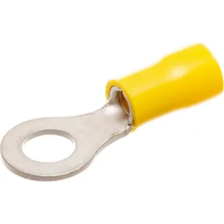 Ring connector, yellow, 4-6mmÂ² 10mm  LA9080P001 AGRALV