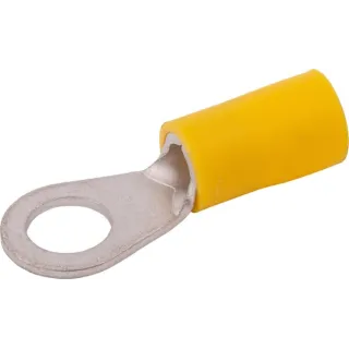 Ring connector, yellow, 4-6mmÂ² 6mm  LA9050P001 AGRALV