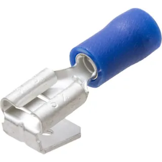 Terminal blade piggy back, female/male blue, 1.5-2.5mmÂ²  LA9060P001 AGRALV