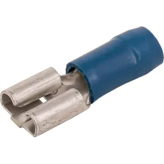 Terminal blade female, blue, 1.5-2.5mmÂ²  LA9015P001 AGRALV