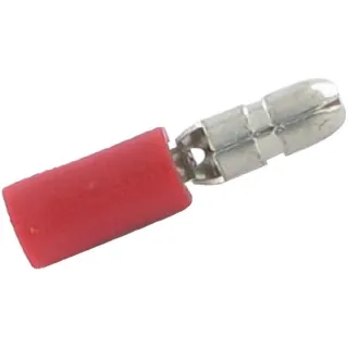 Lodes savienotāja tēviņš, sarkans, 0,5–1 mm² 4 mm LA9090P001 AGRALV