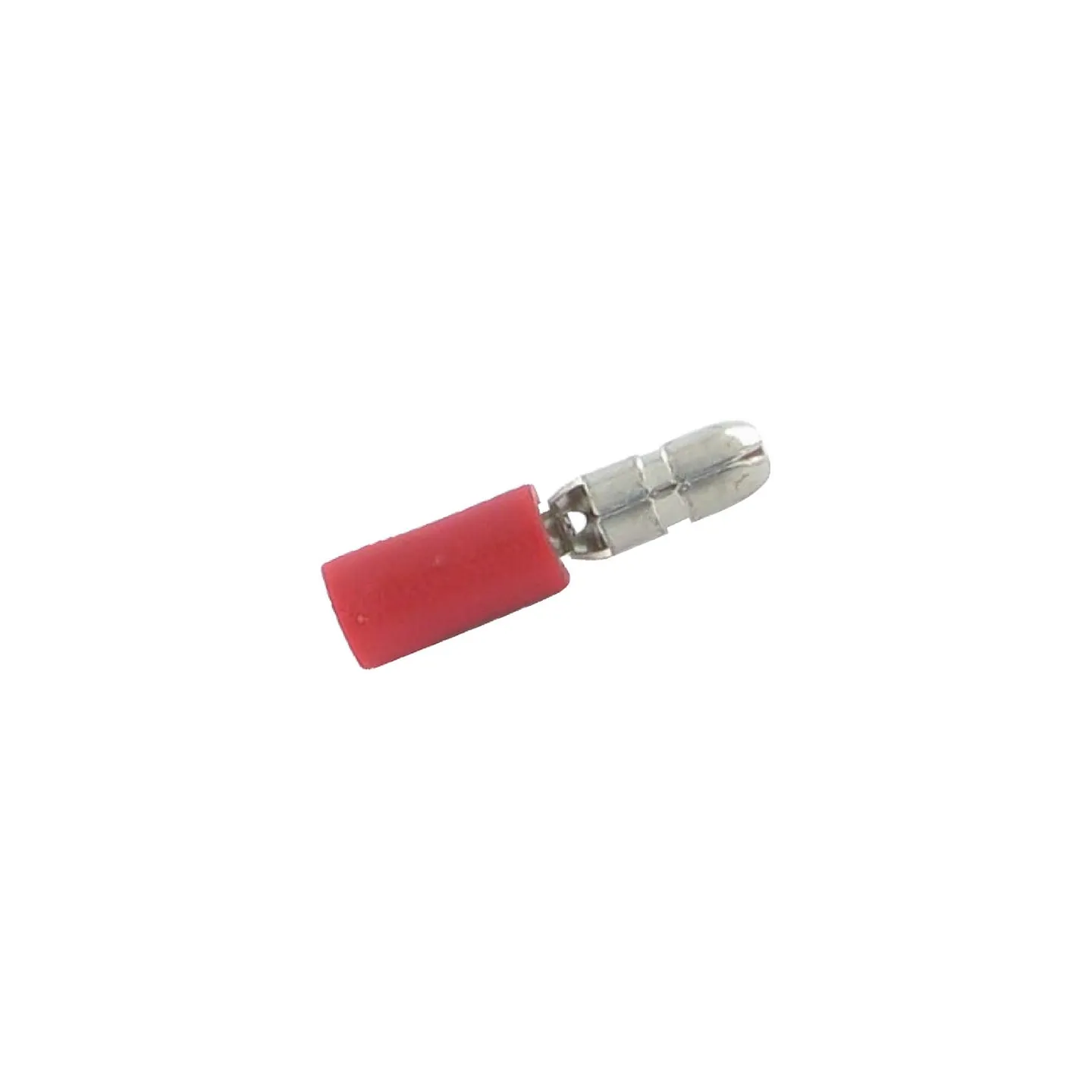 Bullet connector male, red, 0.5-1mmÂ² 4mm  LA9090P001 AGRALV