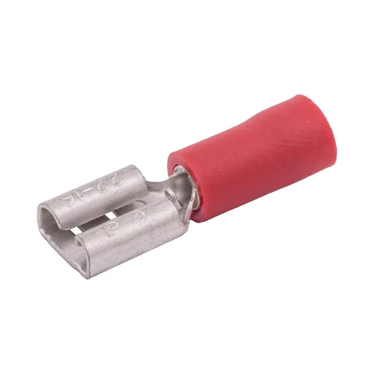 Terminal blade female, red, 0.5-1mmÂ²  LA9075P001 AGRALV