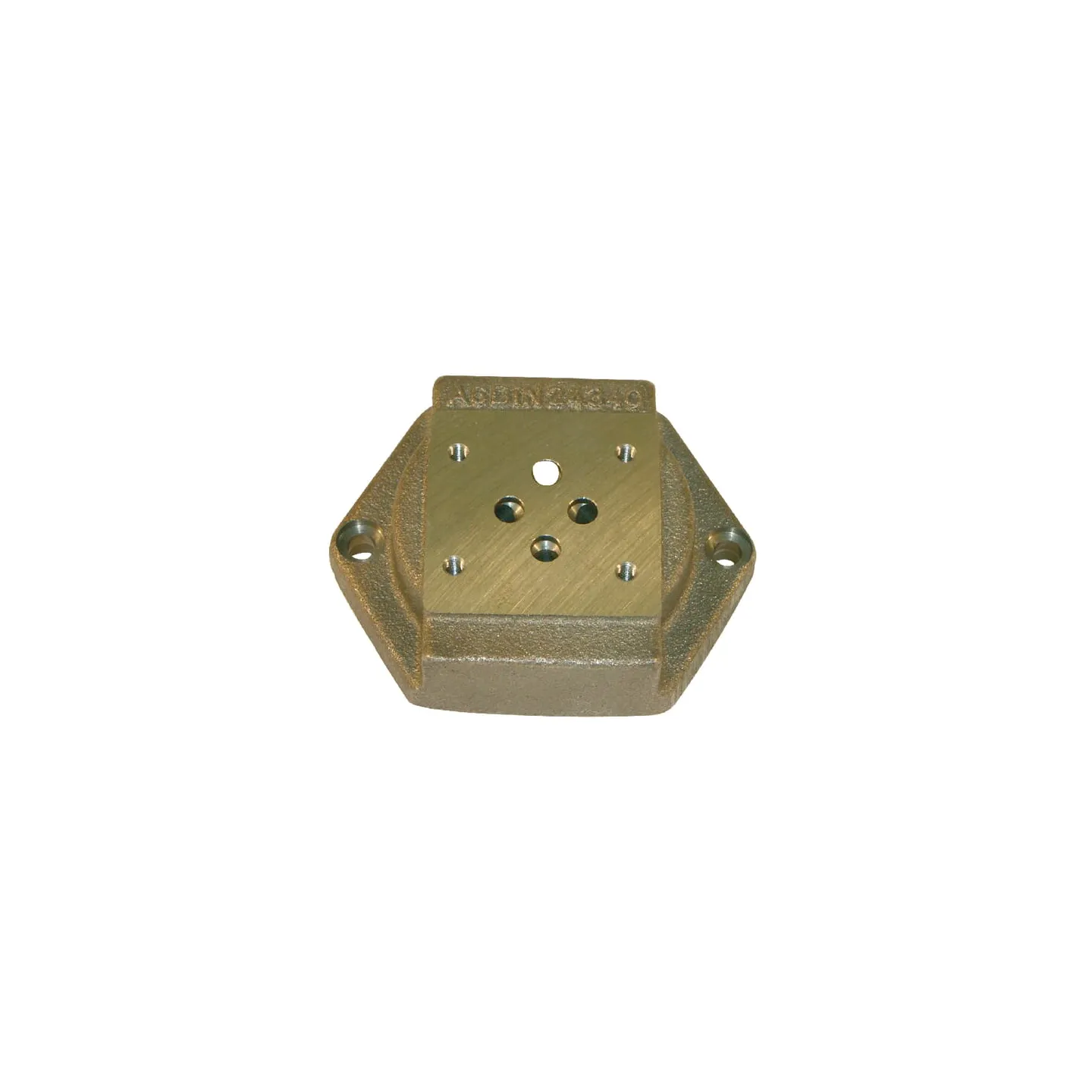 03 Subplate bottom port 3/8  NW6L AGRALV