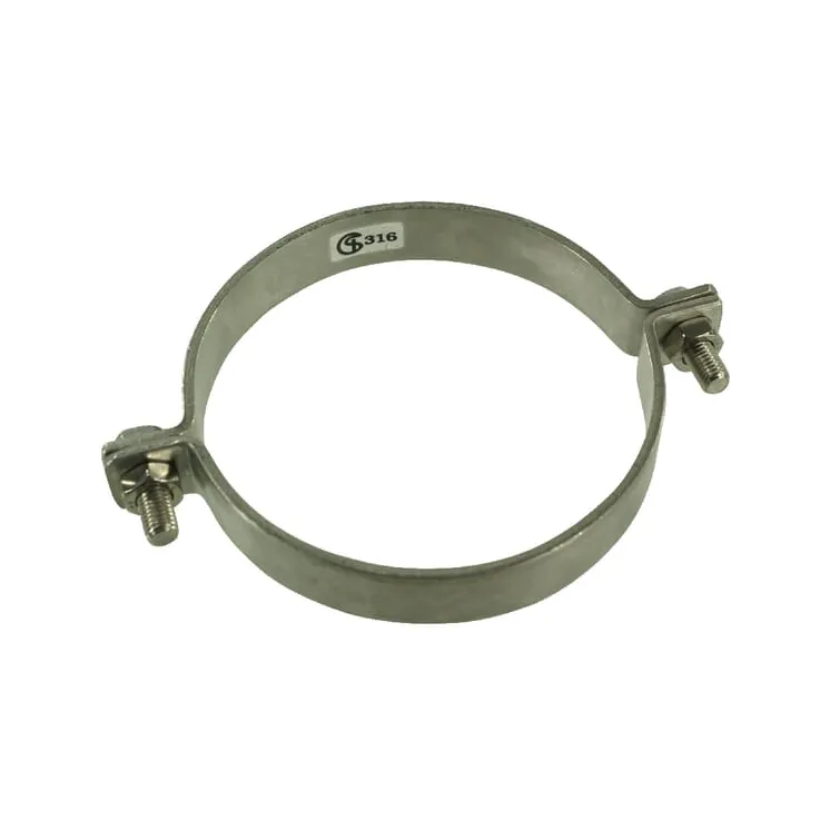 Pipe bracket set S.S. 21.3mm  PBS021RVS AGRALV