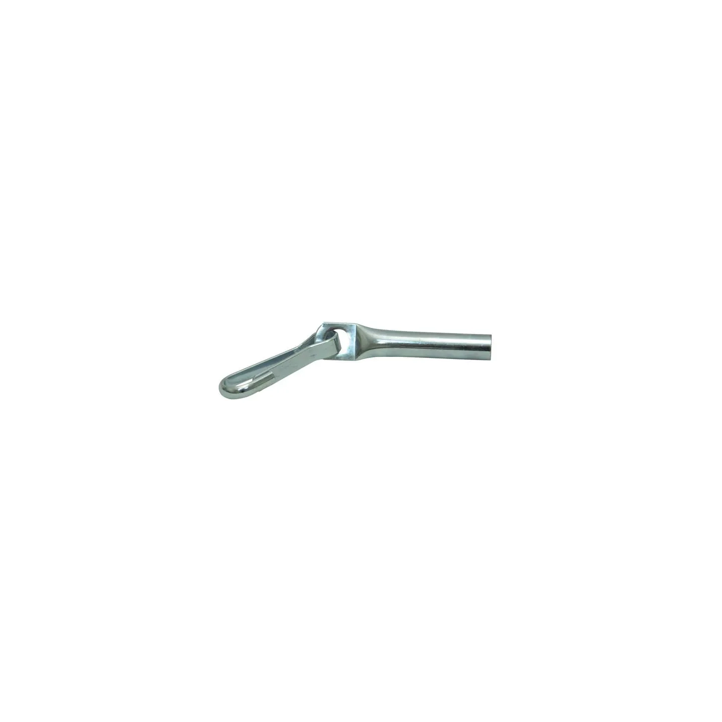 Crimp rope / bungee end 8mm with clip  PL1114 AGRALV