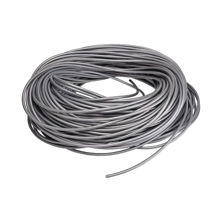 PVC kabelis 6mm sudrabs PL10118 AGRALV